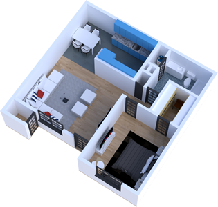 One Bedroom / One Bath